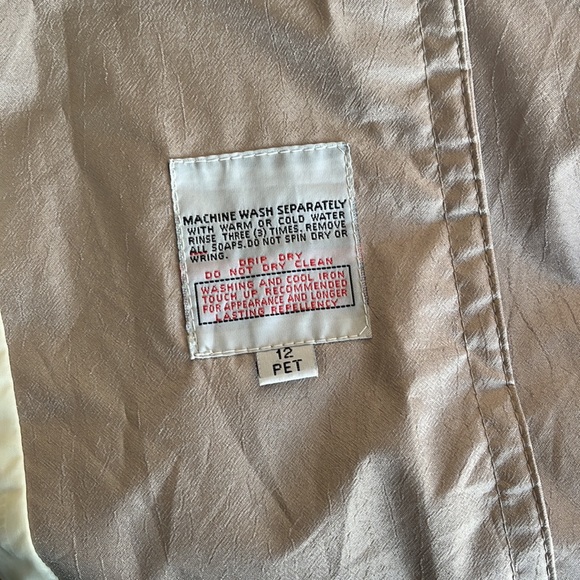 LONDON FOG VINTAGE RAIN TRENCH COAT - Picture 9 of 10